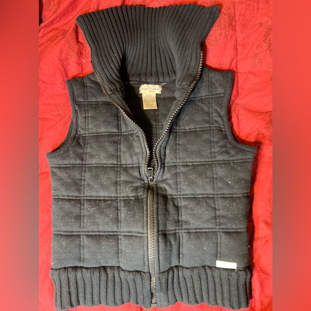 Baby Phat, size Medium, black vest.
